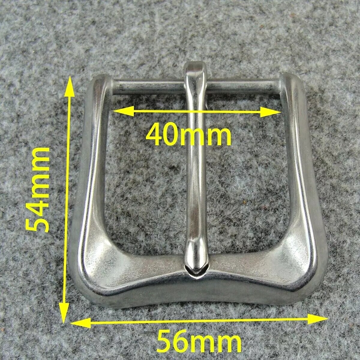 Heavy Duty Pin Belt Buckle Stainless Steel Buckles For 1.5″ Belt With Belt Loop