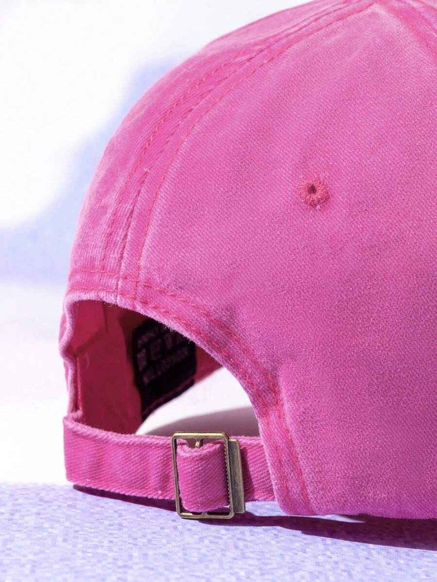Unisex Embroidered Baseball Cap Funny Letter Dad Hat Washed Adjustable Cap