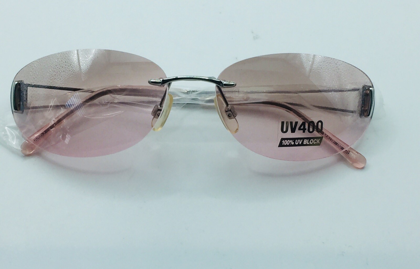 One SUNGLASSES UV400 100%UV Block Silver Metal Frame+Lens Different Color (M26)
