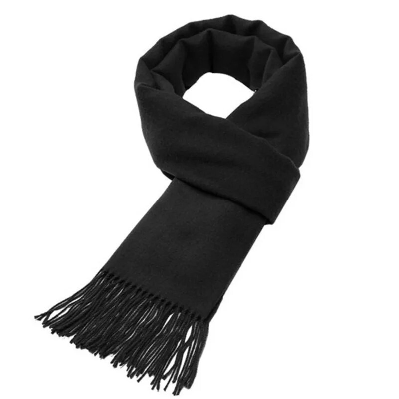 Brand Wool Scarves Winter Soft Warm Cashmere Shawl Thickened Long Tassel Shaw…
