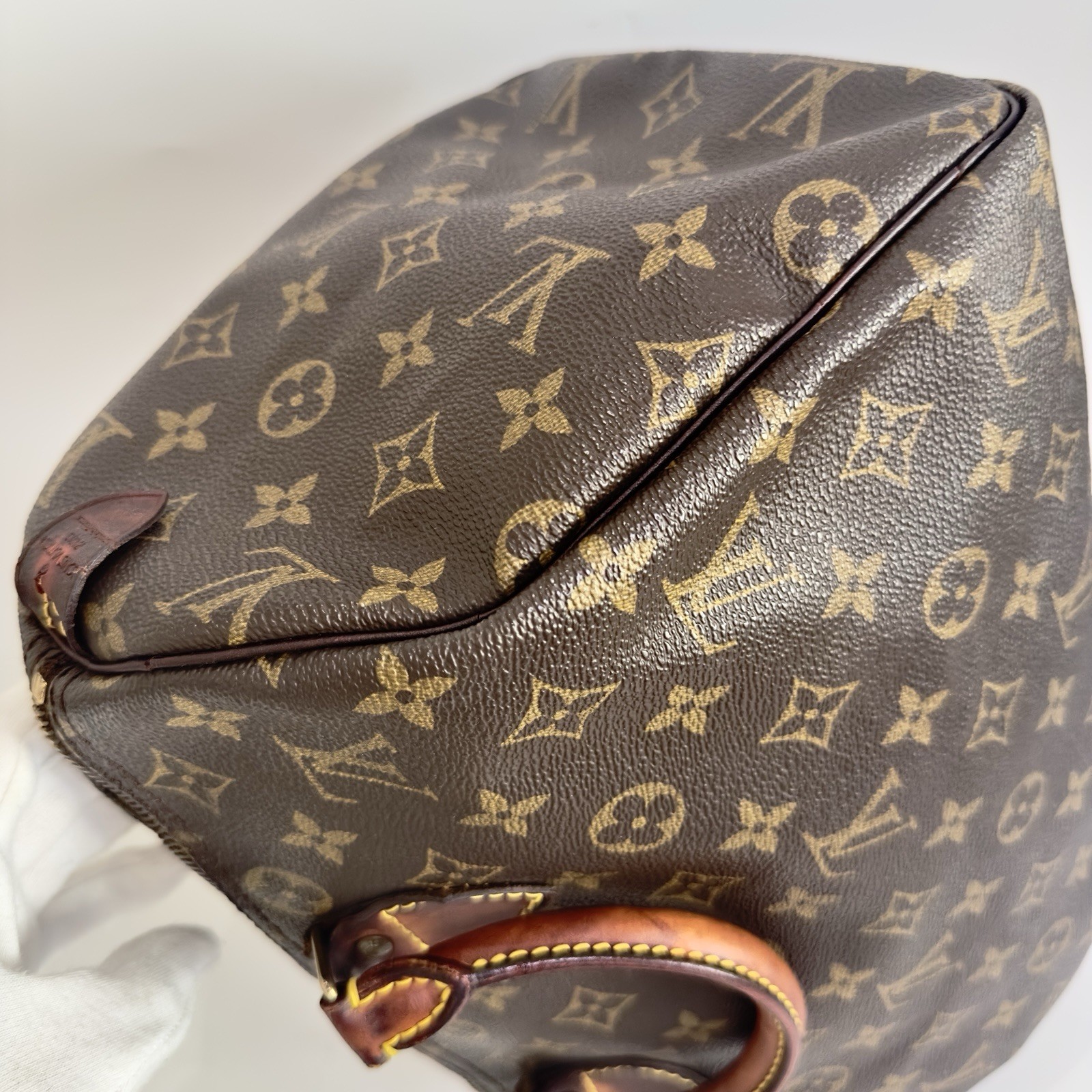 LOUIS VUITTON Speedy 30 M41526 Handbag Boston bag Monogram Brown Women’s Auth