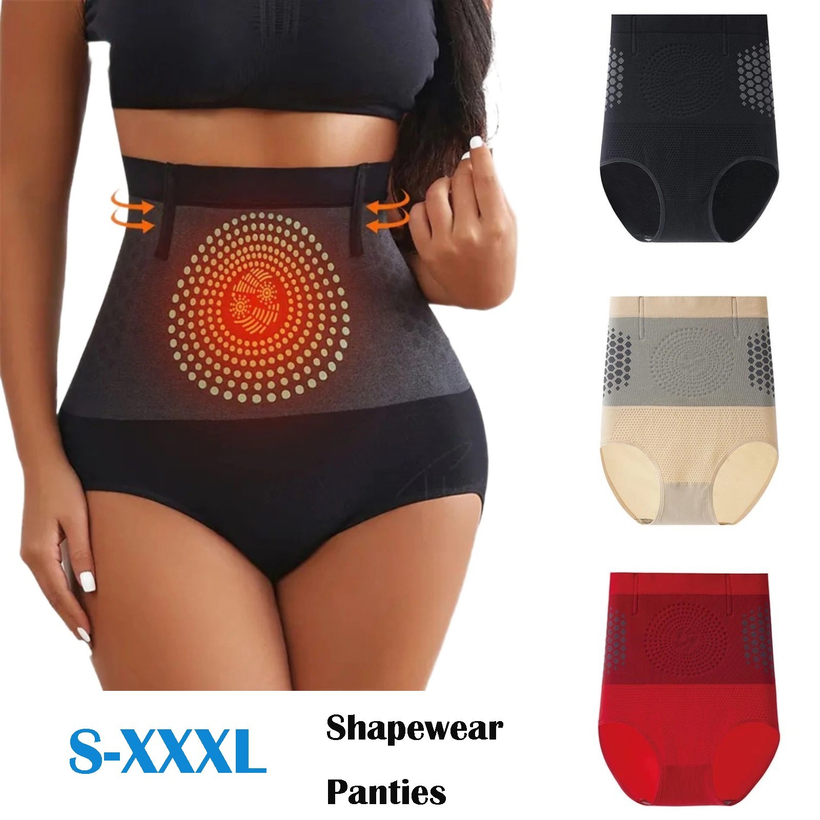 Fat Burning Yoga Pants 4 in 1 Micro Particle Sculpting Shorts Shaping Underwear