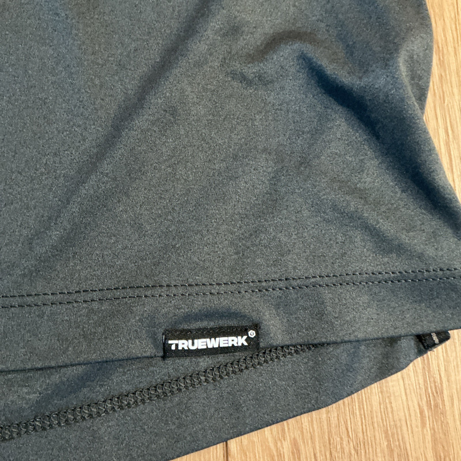 Truewerk B1 Sun Hoodie Mens XL Gray Lightweight Moisture Wicking Pullover