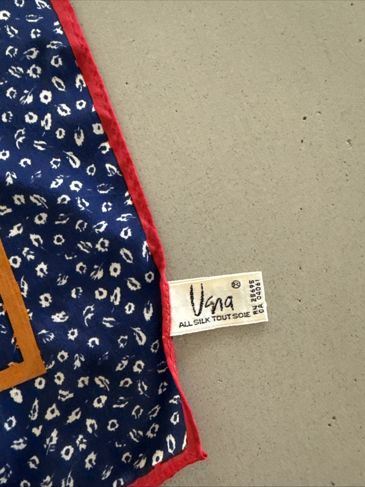 Vera 100% Silk Scarf 29”x29”