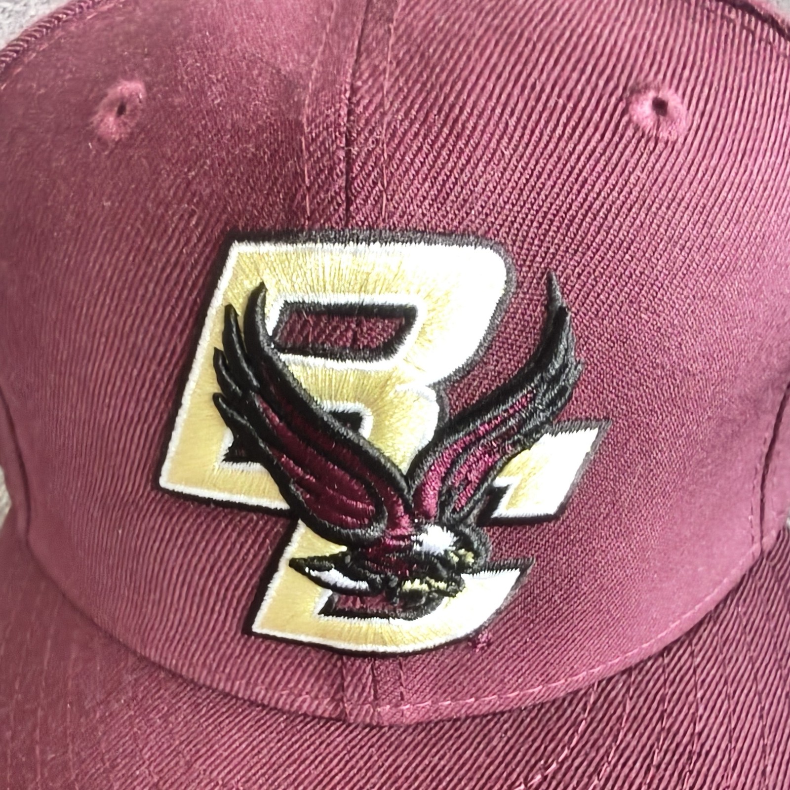 New Era Boston College Eagles 59FIFTY Fitted Maroon 7 3 8 Hat