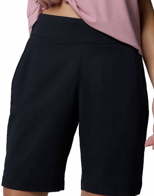 Columbia All Seasons Women Long Short Black Size Large New