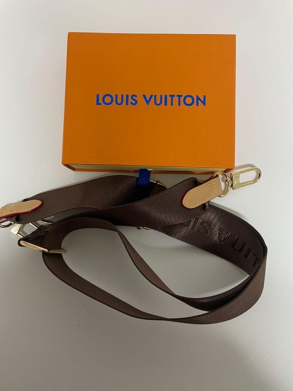 Louis Vuitton Shoulder Strap Adjustable Crossbody Shoulder Replacement Brown lv