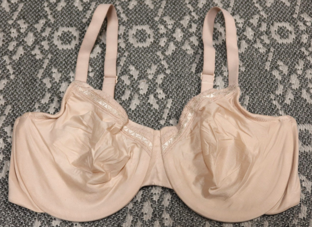 New Wacoal Perfect Primer Full Figure Underwire Bra – Size 36DD -Sand – # 855213