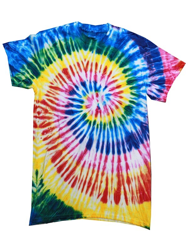 Handmade Tie Dye Shirts Colored Kids & Adults Men & Women 100% Pre-Shrunk Cotton