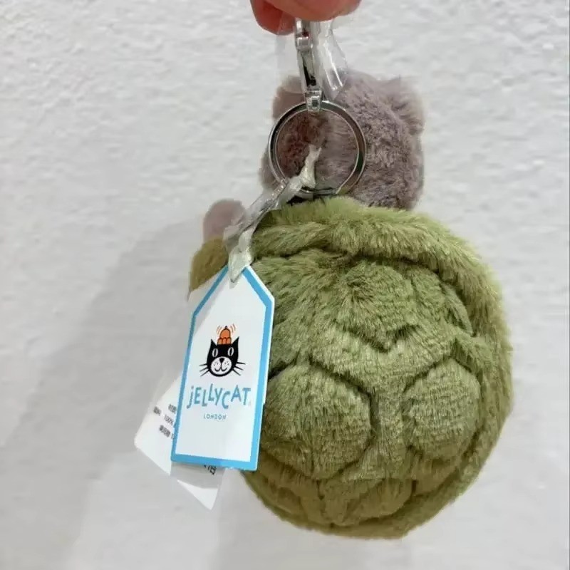 Turtle Bag Pendant Keychain Doll Cute Home Decoration Cat Dog 15cm*