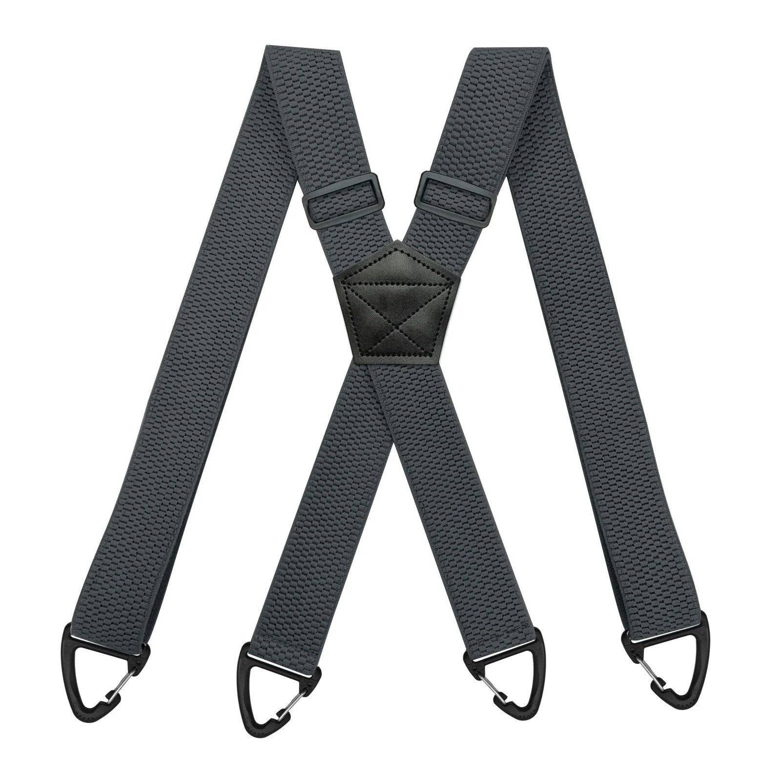 Heavy Duty Elastic Suspenders for Men Trouser Pants Braces Strap Work Belt