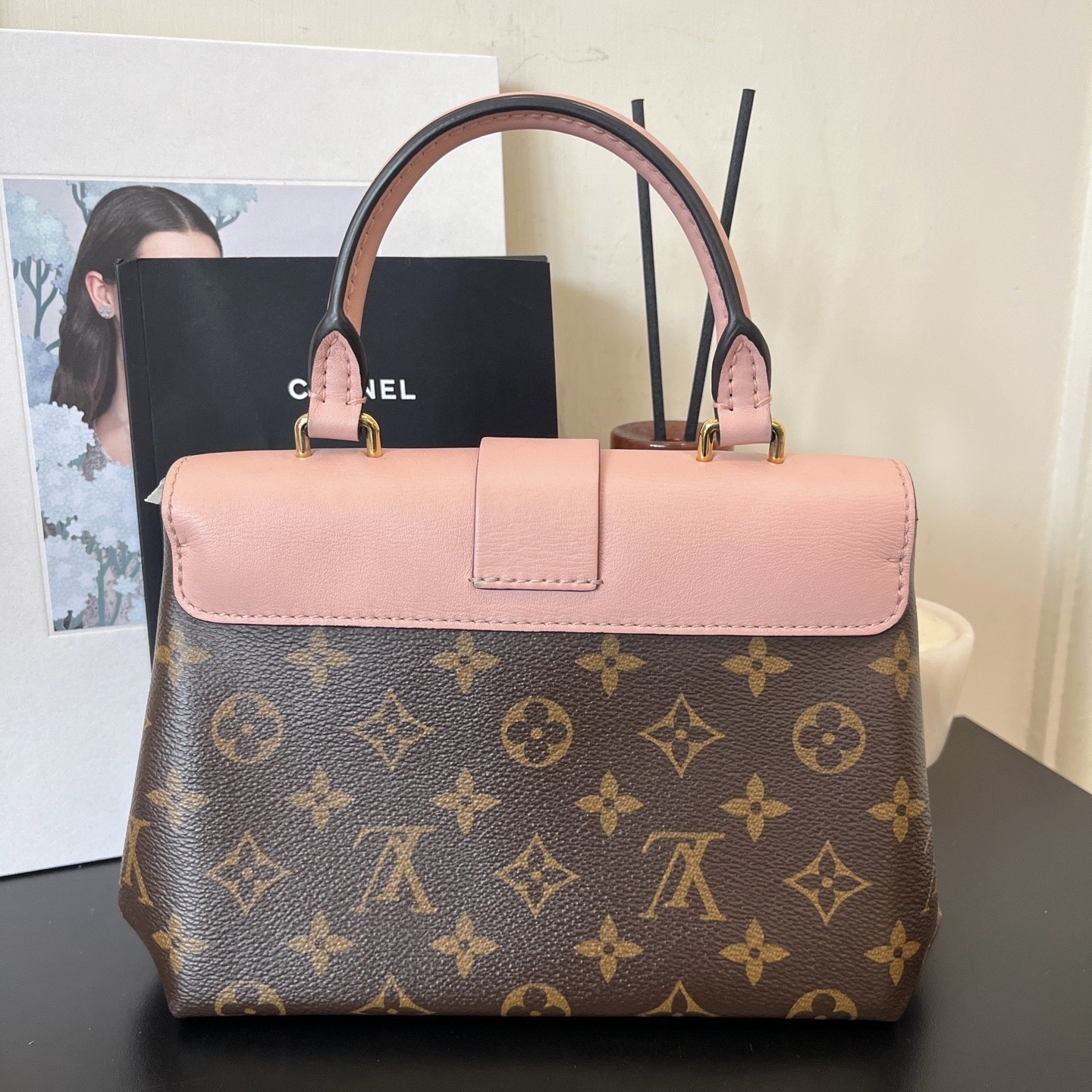 Louis Vuitton Pre-Owned Authentic Satchel Pink Free Tracked Shipping