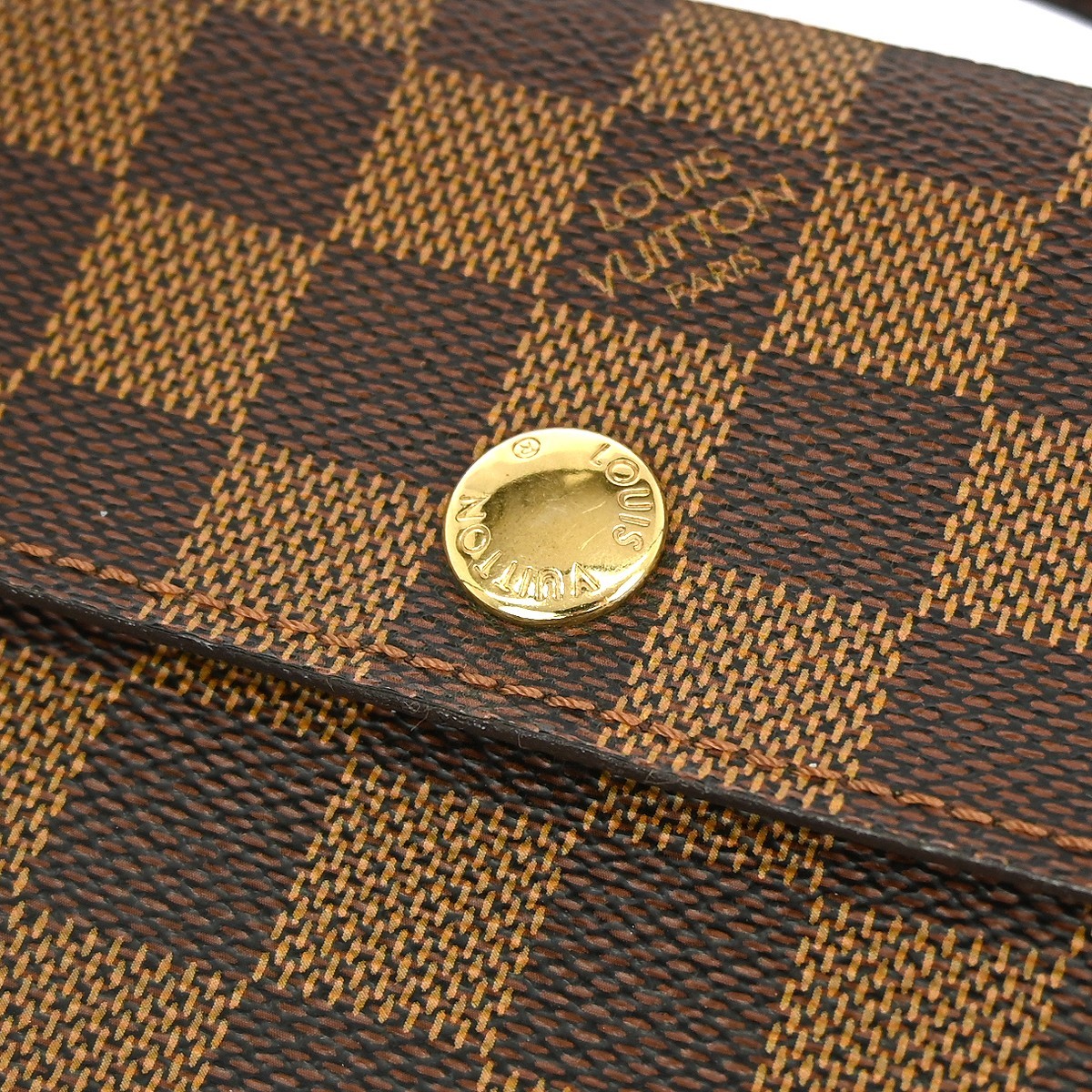 Best01 LOUIS VUITTON BROWN DAMIER PIMLICO CROSSBODY SHOULDER BAG N45272 YQ05861