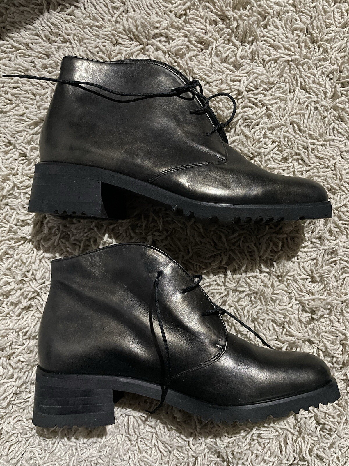 Vintage Leather Celeste by Theresia Morgan Bronze Shoes New in Box Size 7.5