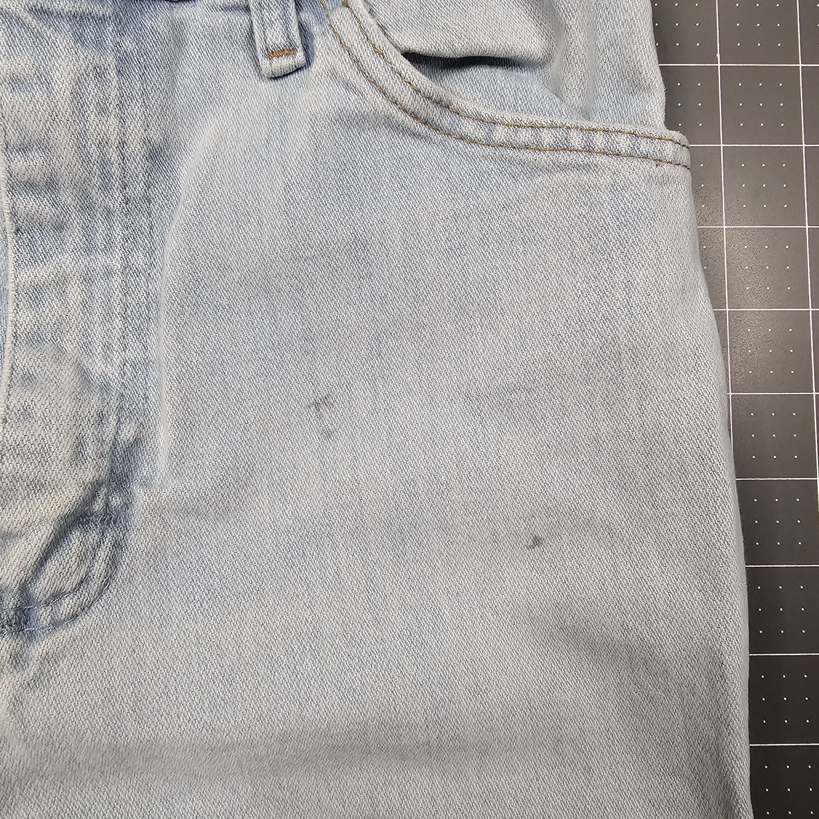 Wrangler 936GBH Jeans 31×30 Grunge Light Wash Western Cowboy Rodeo Bootcut