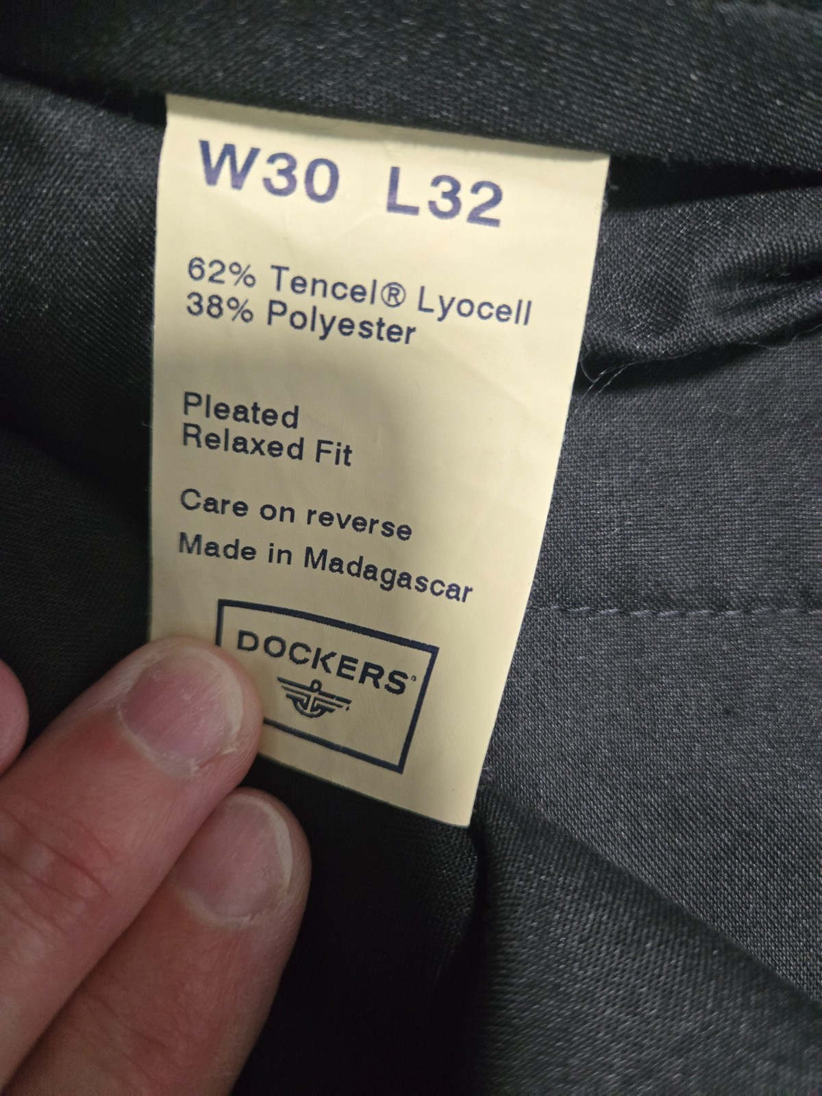 Dockers Men’s Relaxed Fit Comfort Khaki Pants – Pleated Front Casual Dress Slack