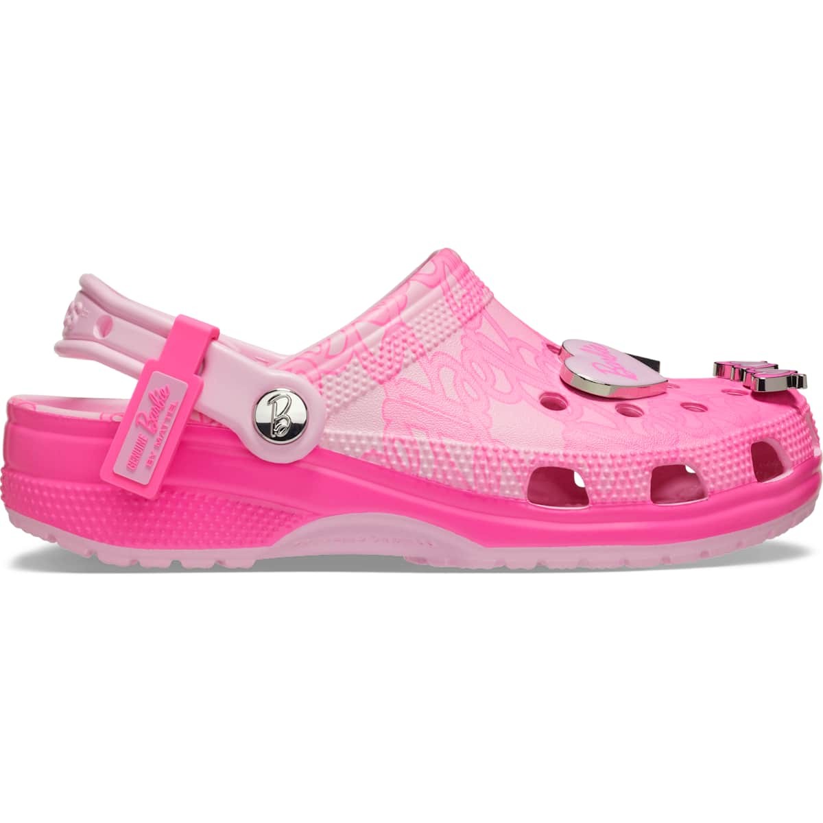 Crocs Adult Mattel Pink Barbie Classic Clogs