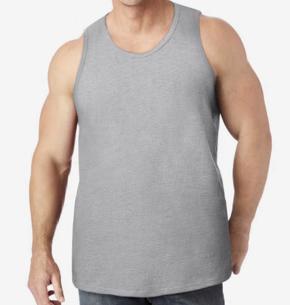 KingSize Men’s Big & Tall Cotton Tank Size 7XL Style 60-1775-0 NIP