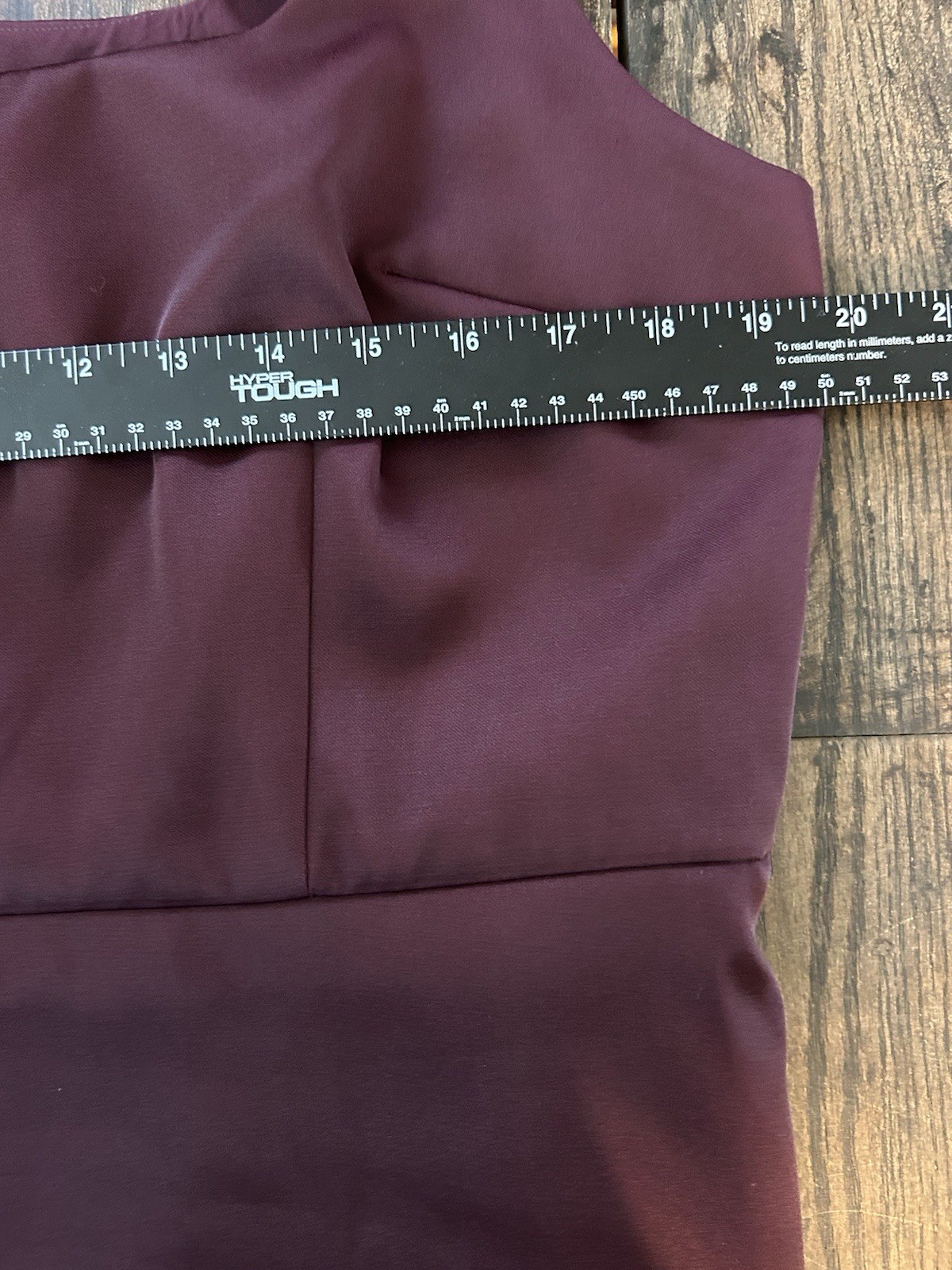 Women’s Satin Mini Dress A New Day Wine Red Classic Dark Academia Sz 14 Vamp