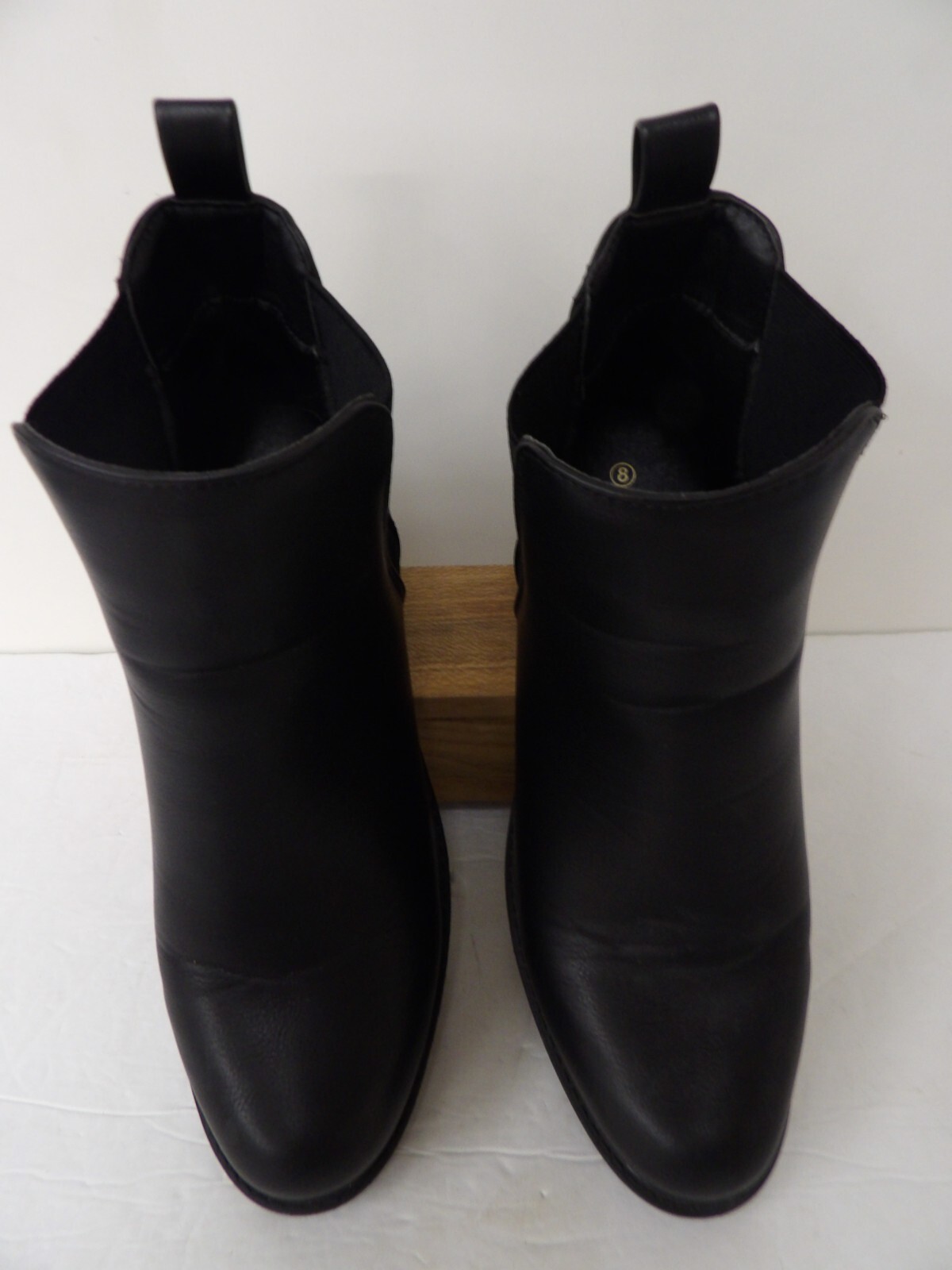 TINSTREE Women’s Western Ankle Boot Pointed Toe Chunky Mid Heel S 11 SH# TA 1