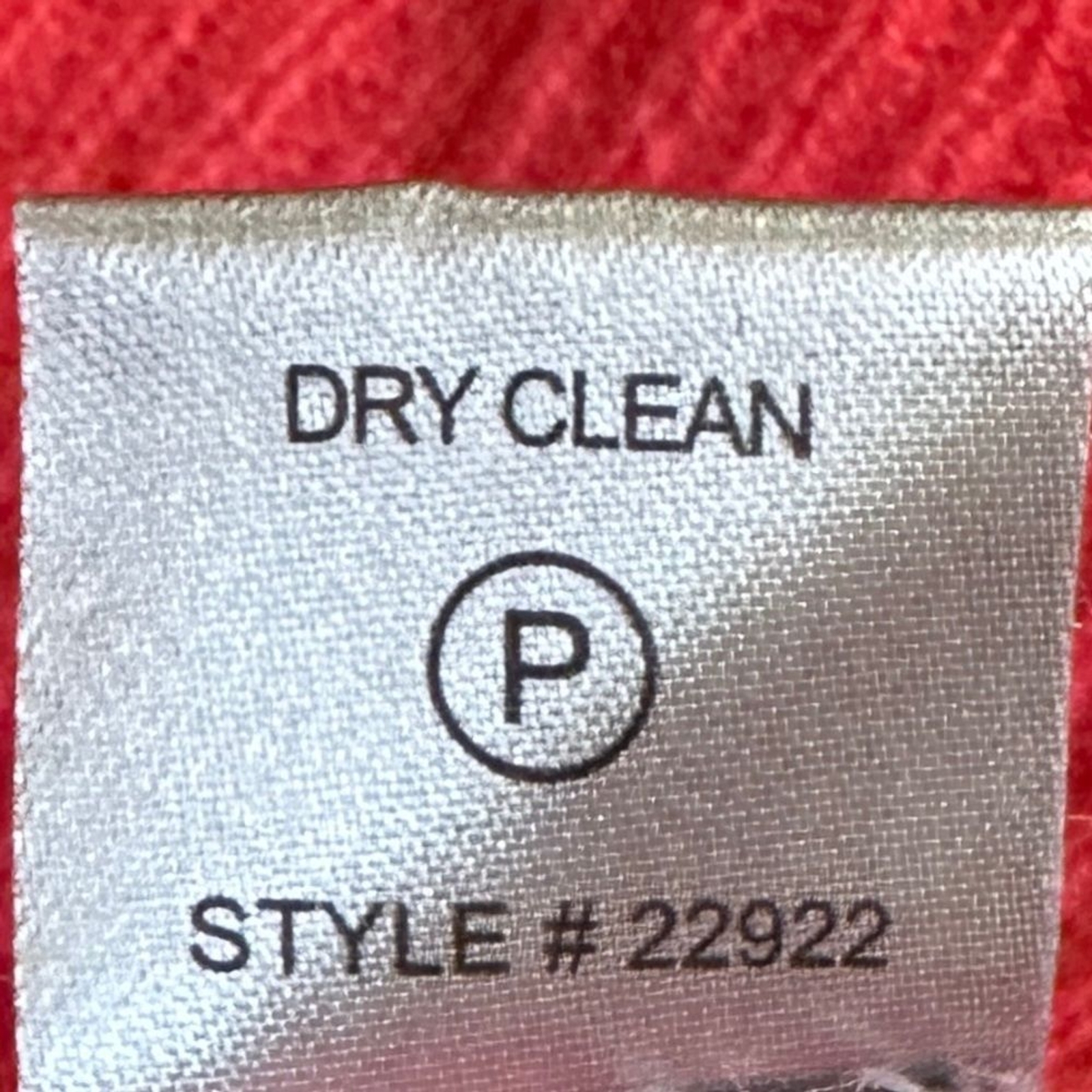 Sea Bleu Cashmere Crewneck Sweater XS Coral Red 100% Cashmere Ribbed