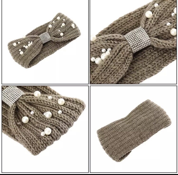 Winter Knitted Pearl Heardbond , very elegant two times $13