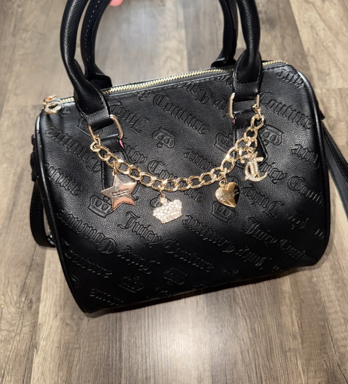 Juicy Couture I’m Not Your Babe Cross Body With Chain of Charms