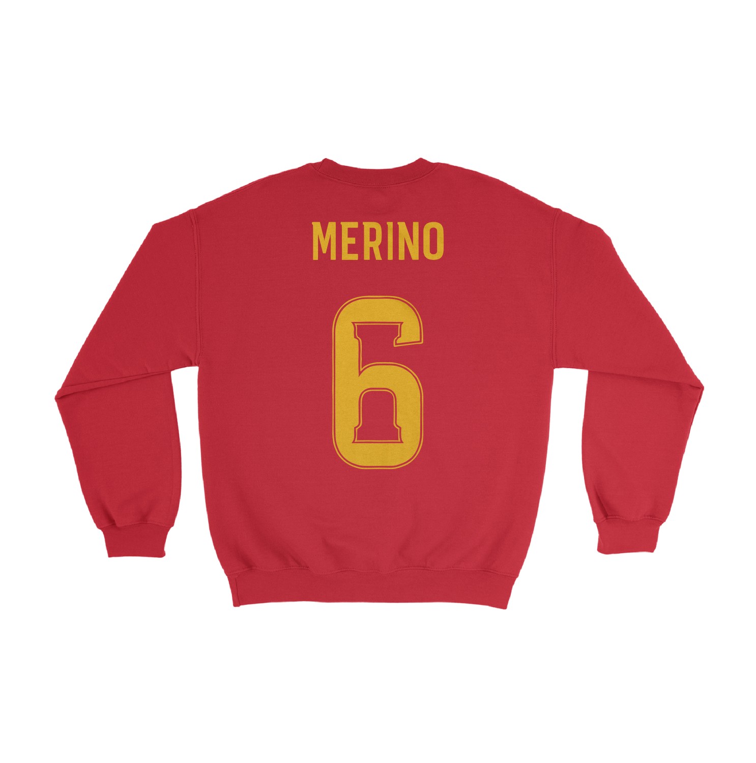 Spain Soccer Pride Merino 6 Two-Sided Tribute Unisex Crewneck Sweatshirt