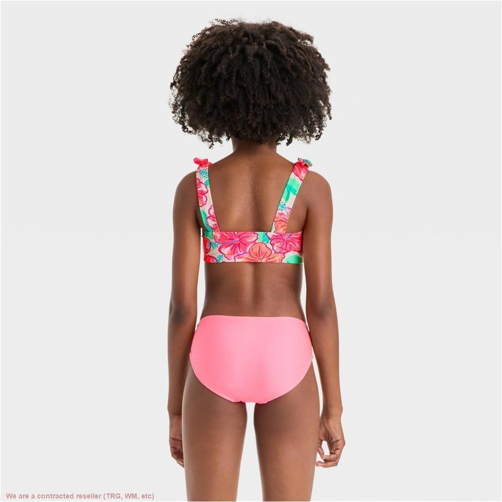Girls’ Shady Days Bikini Skirt Set – Cat & Jack M *SEE DEAL!!!*