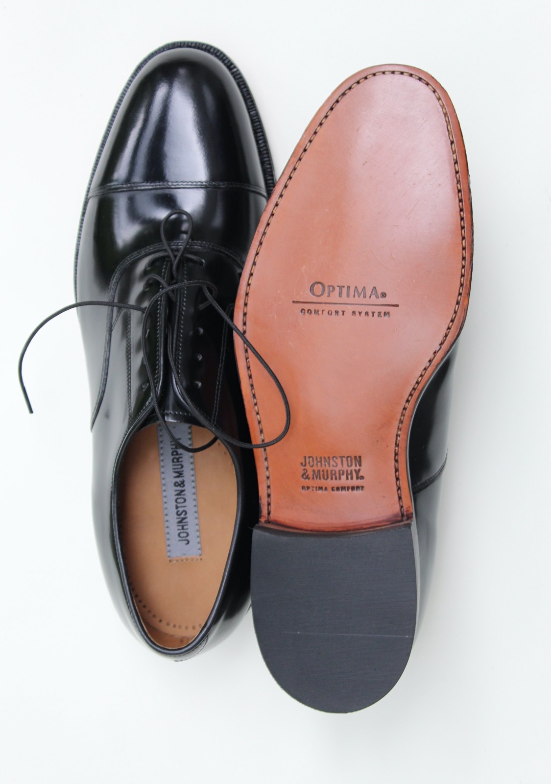 Johnston and Murphy Men’s Melton Oxford Size 10D, Never Worn, New, Other, Black
