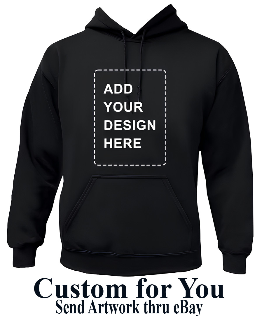 Custom 5XL Personalized Printed Gildan Hoodie Custom Logo, Text Photo Sweatshirt