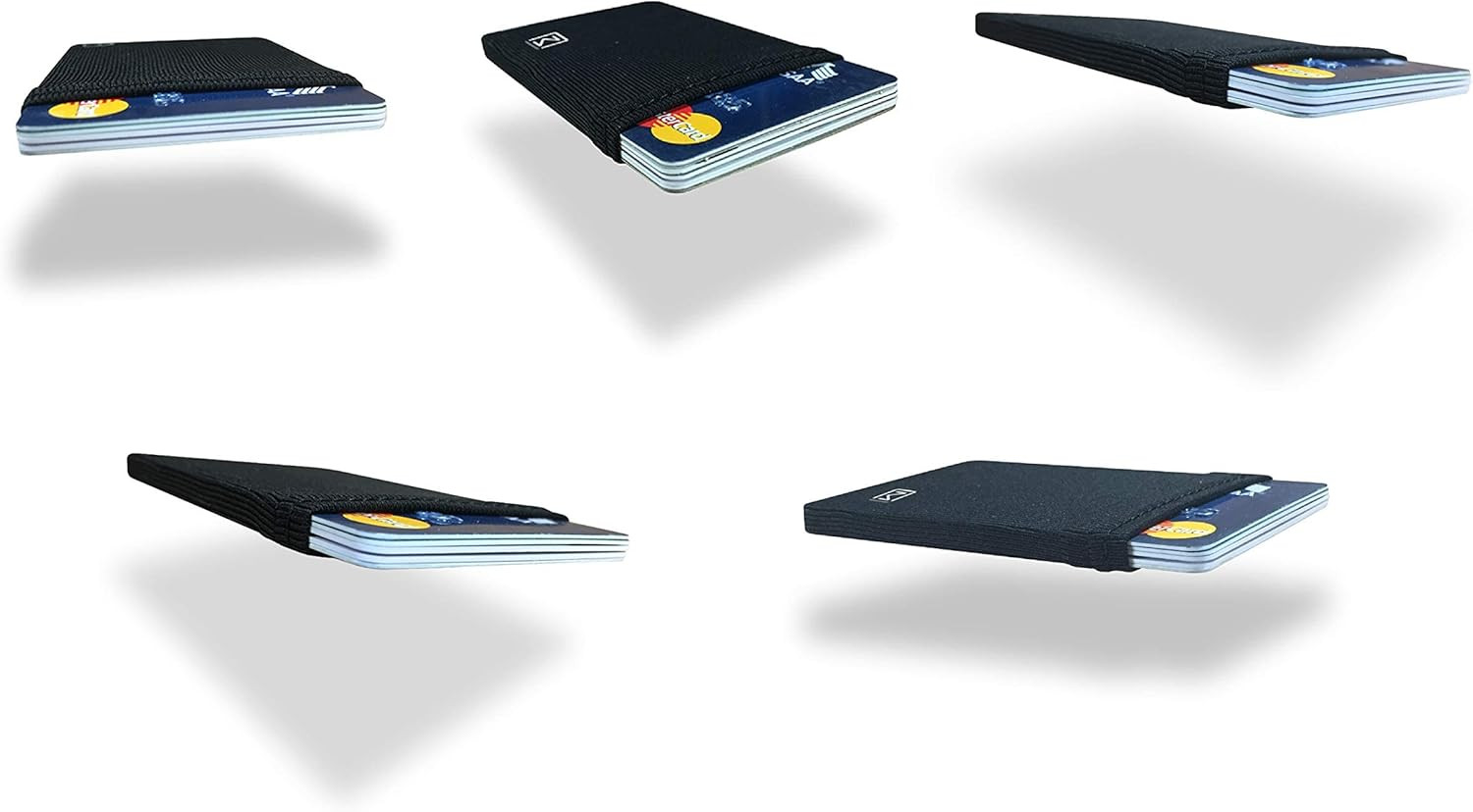 Modern Carry Ultra Thin Wallet for Men & Women, Single Pocket or 2 Slot Options,