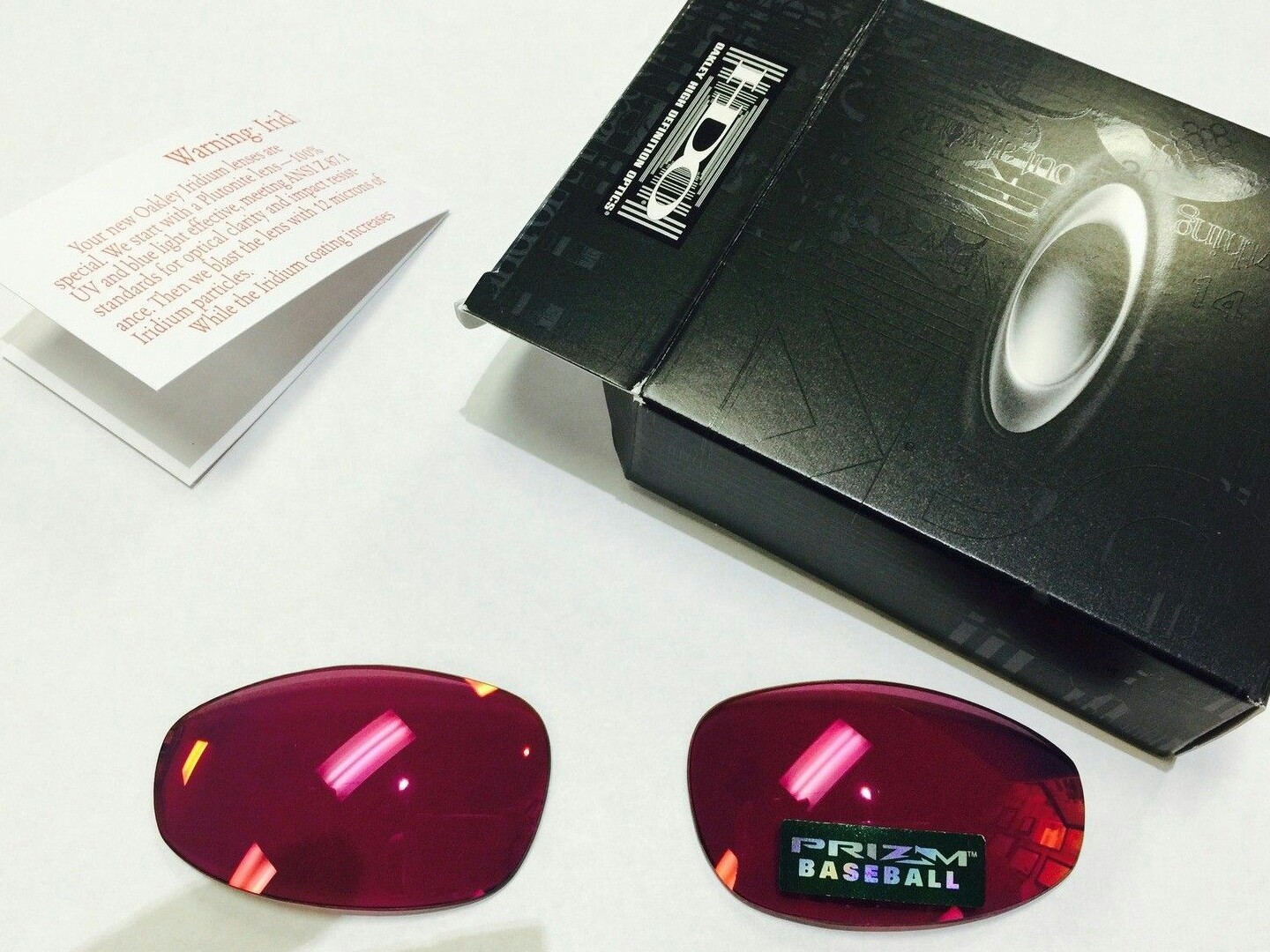 OAKLEY JULIET OEM PRIZM FIELD AUTHENTIC BASEBALL CUSTOM CUT REPLACEMENT LENSES