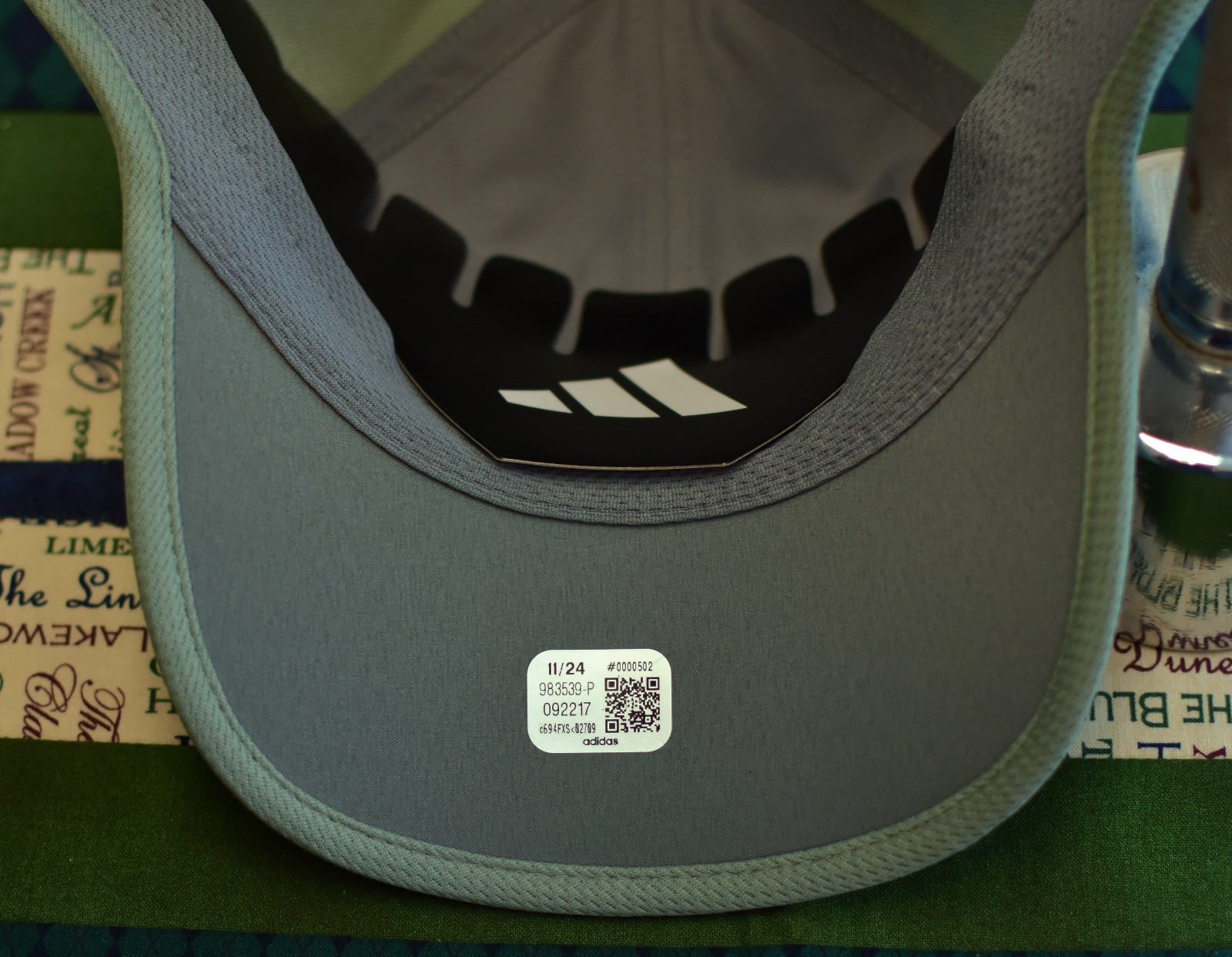 NWT ADIDAS AeroReady Mens SuperLite 3 Reflective Adj Hat-OSFM @$26 SILVER GREEN