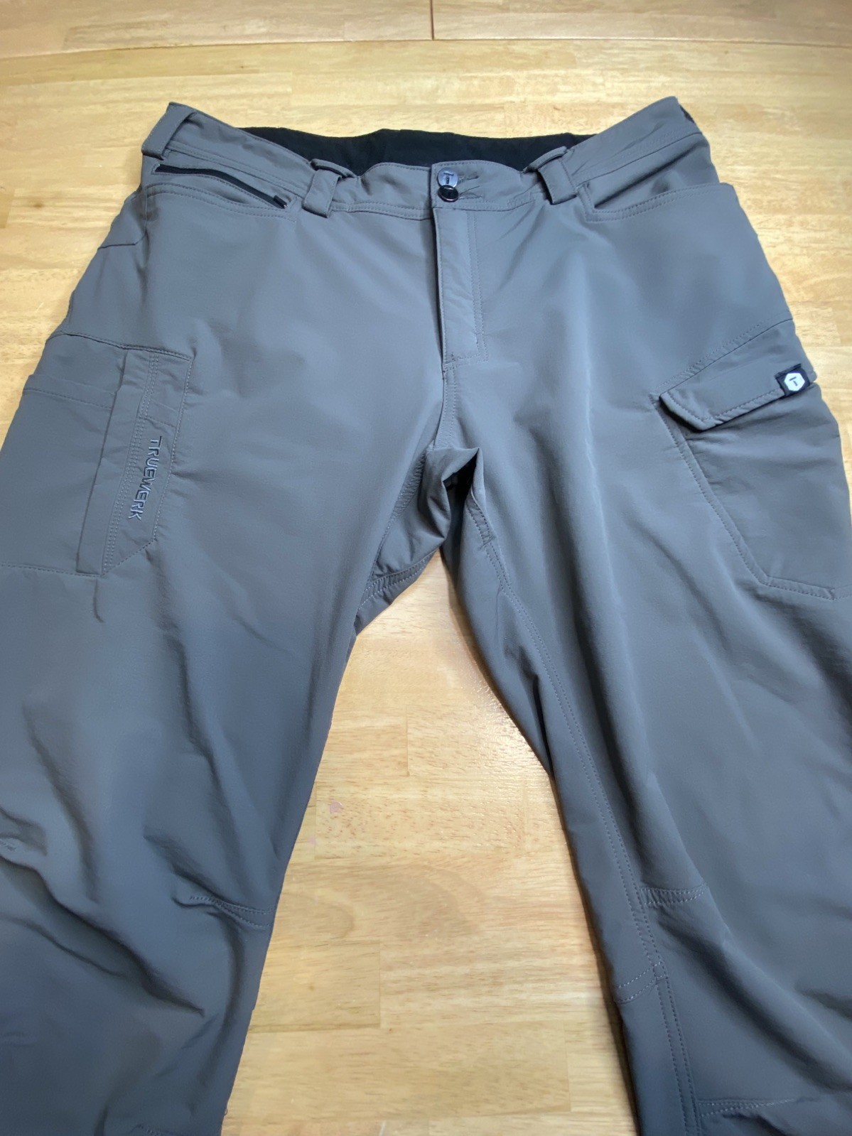 Truewerk T1 Werkpant men’s 38×34 Gray Cargo Tactical softshell workwear pants(G)