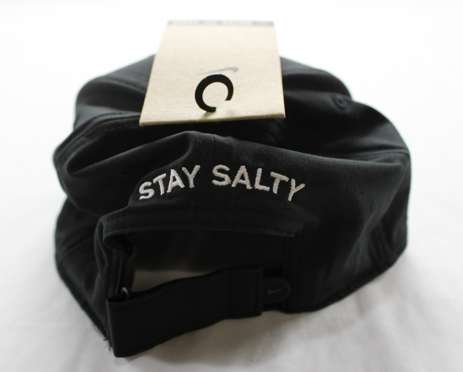 LMNT Unisex Adult’s Nike Stay Salty Sweat-Wicking Golf Hat BE5 Black Size M/L