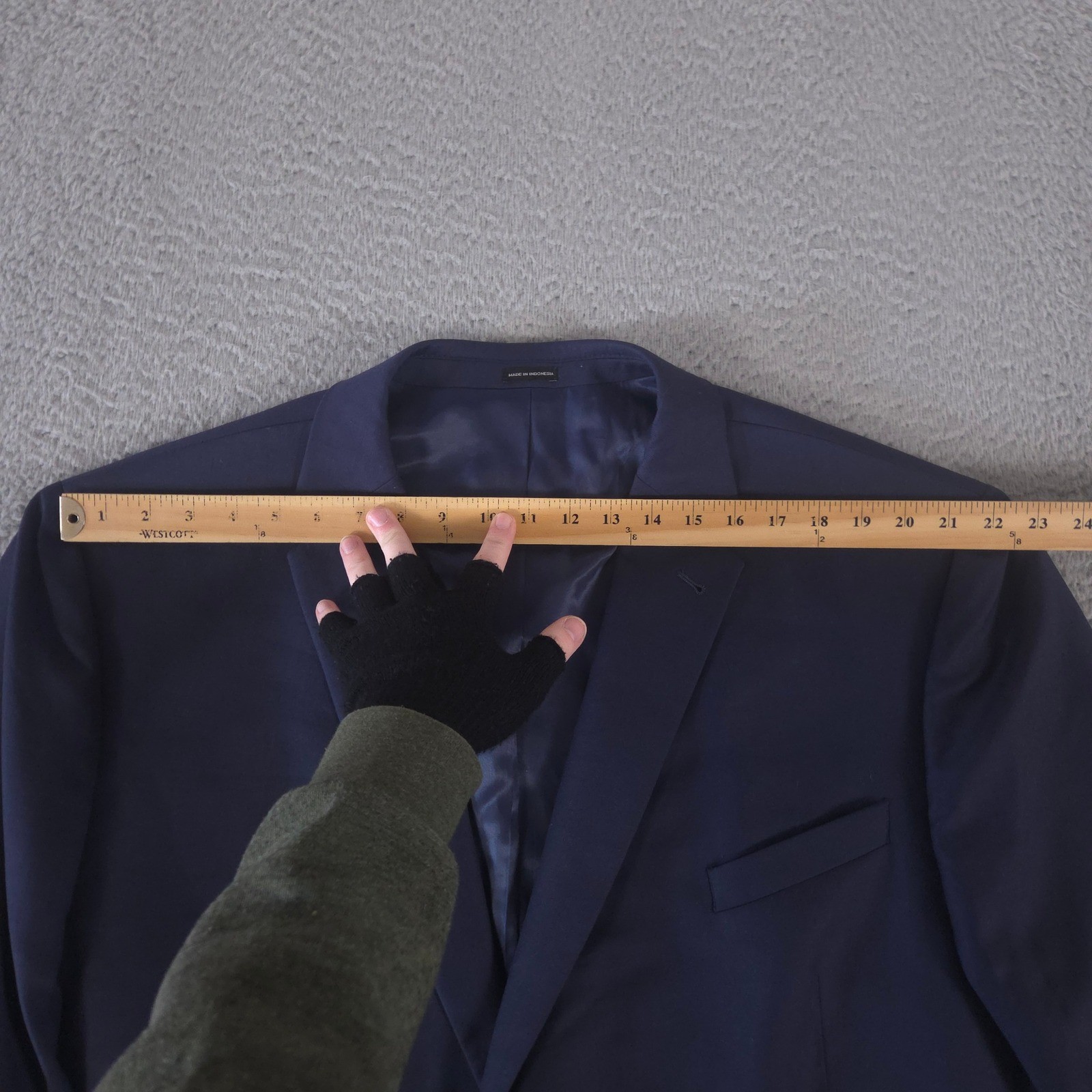 Joseph Abboud 2-Piece Suit Mens 54 Short 48×28 JOE Bespoke 100% Wool Straight