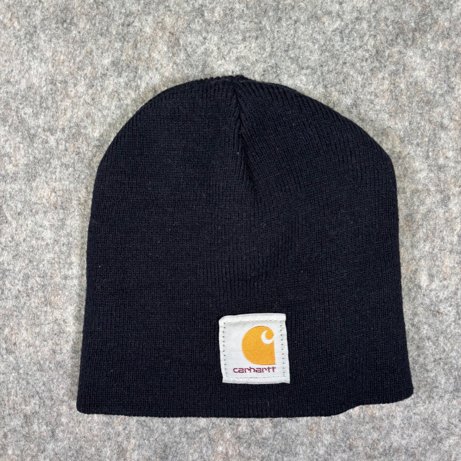 Carhartt Watch Beanie Knit Hat Navy One Size Acrylic A205 Workwear Skater Grunge