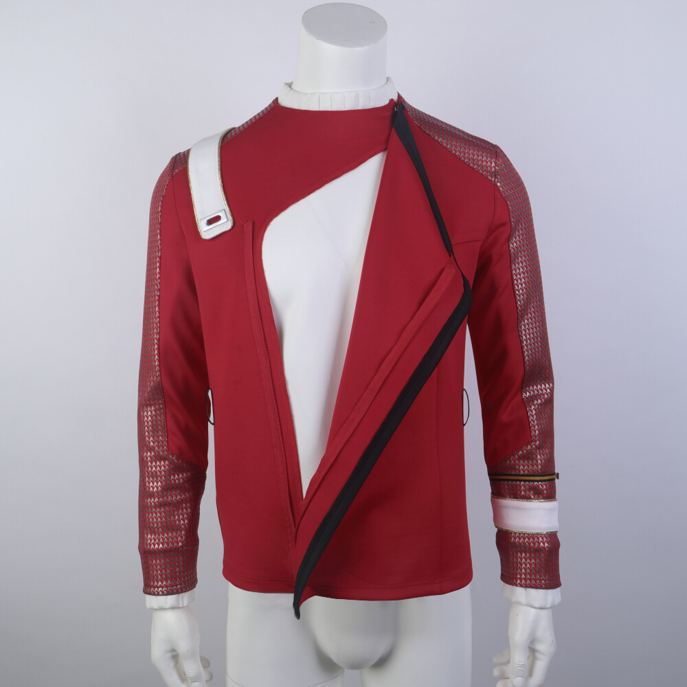 For Strange New Worlds Captain Pike MM Jackets Undershirts Starfleet Uniforms