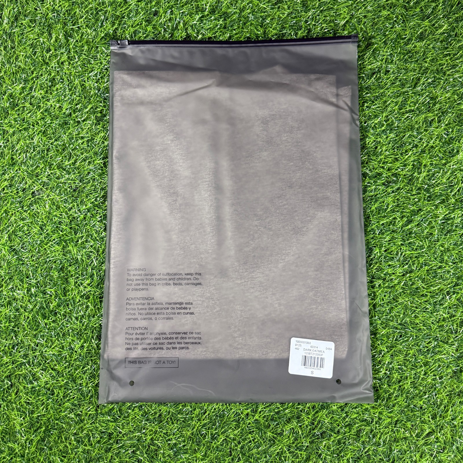 Fear of God Essentials T-Shirt SS22 Dark Oatmeal Gray – 100% Authentic (XS-XL)