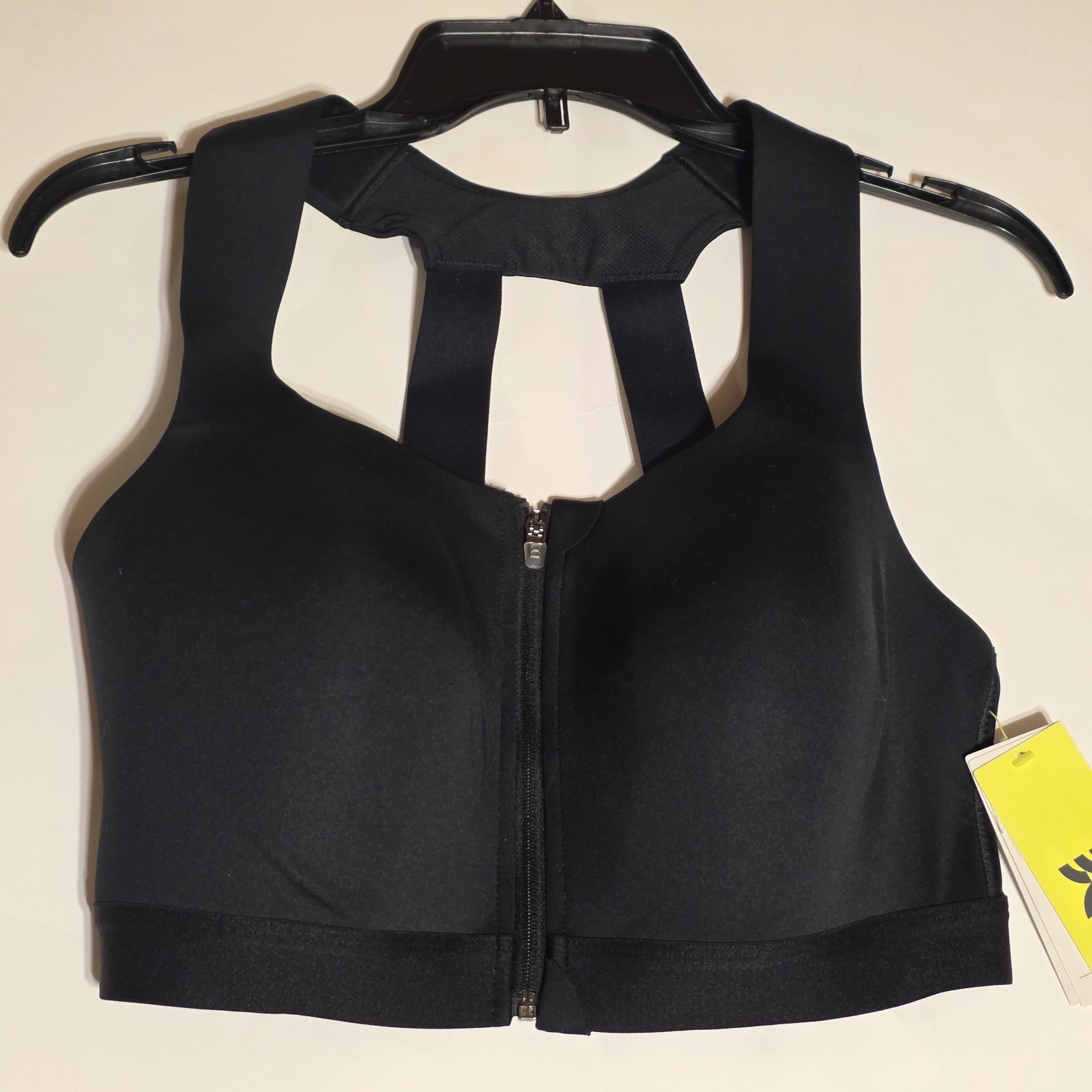 All In Motion High Support Bra, Black, Size 38B