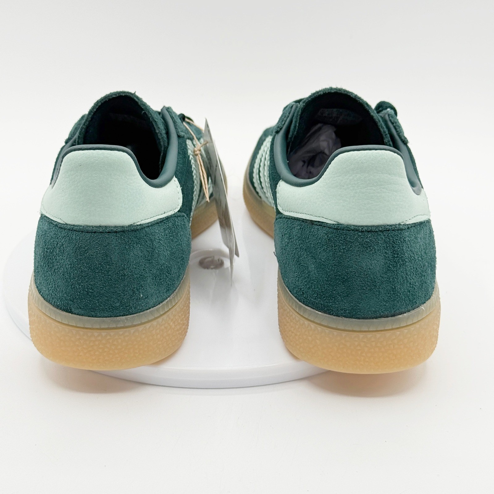 Adidas Handball Spezial W Sneaker Size 10 Aurora Ivy/Ash Green/Gum Women JR0847