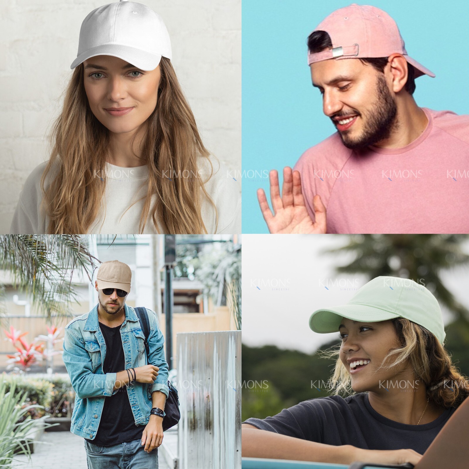 Cotton Baseball Cap Ball Dad Hat Adjustable Plain Solid Washed Men Washed PC
