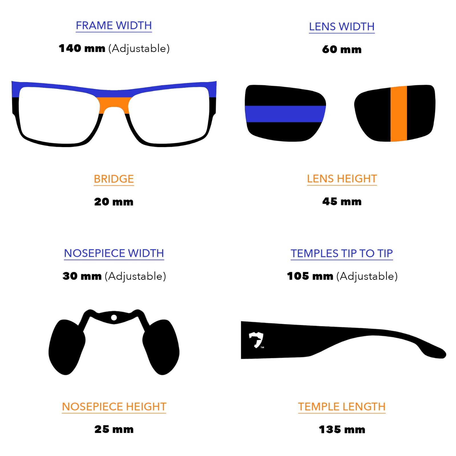 OutLaw Eyewear Raider TAC Polarized Tactical Sunglasses for Men & Women