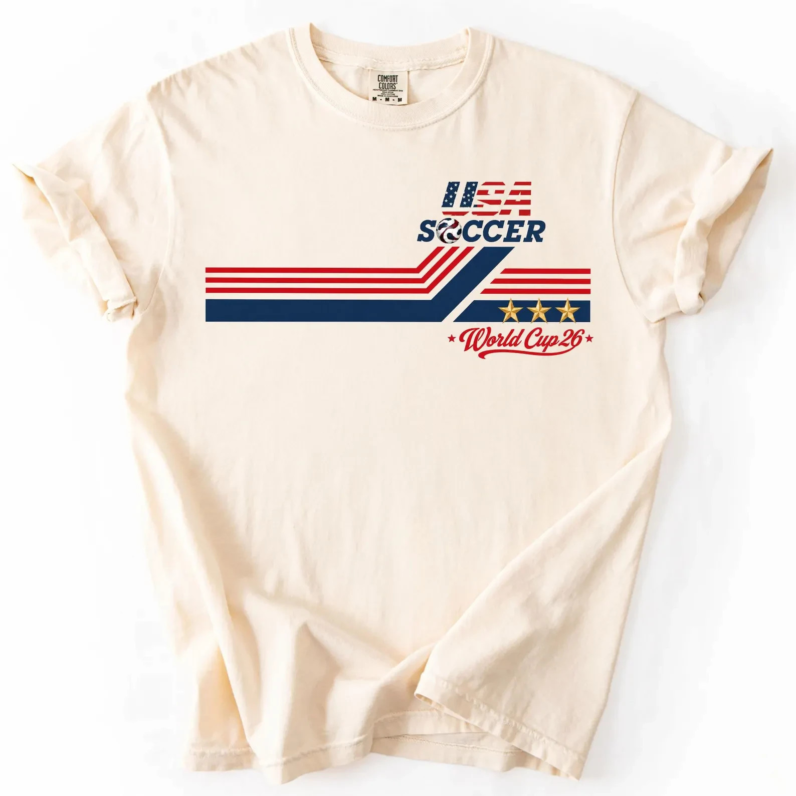 Vintage USA Soccer World Cup ’26 Graphic T-Shirt