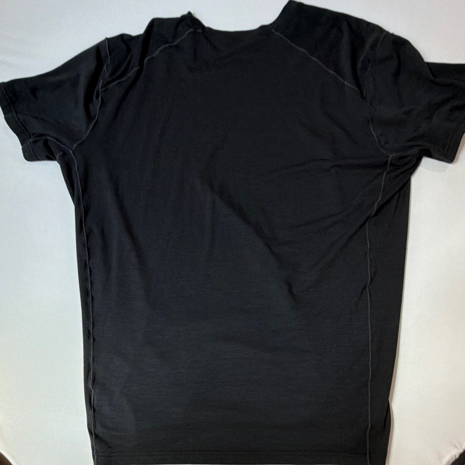 Kuhl Black Men’s Stretch Merino Blend Crew Neck Short Sleeve T-Shirt Size S
