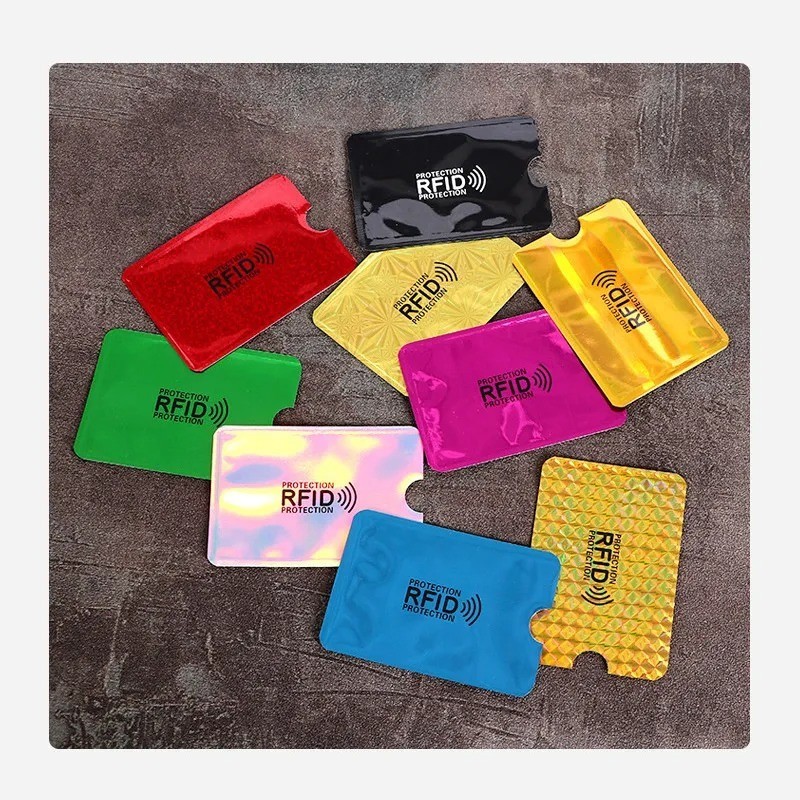 10PCS Anti RFID Blocking Card Sleeve-Secure Credit/Debit Card Holder ID Wallet