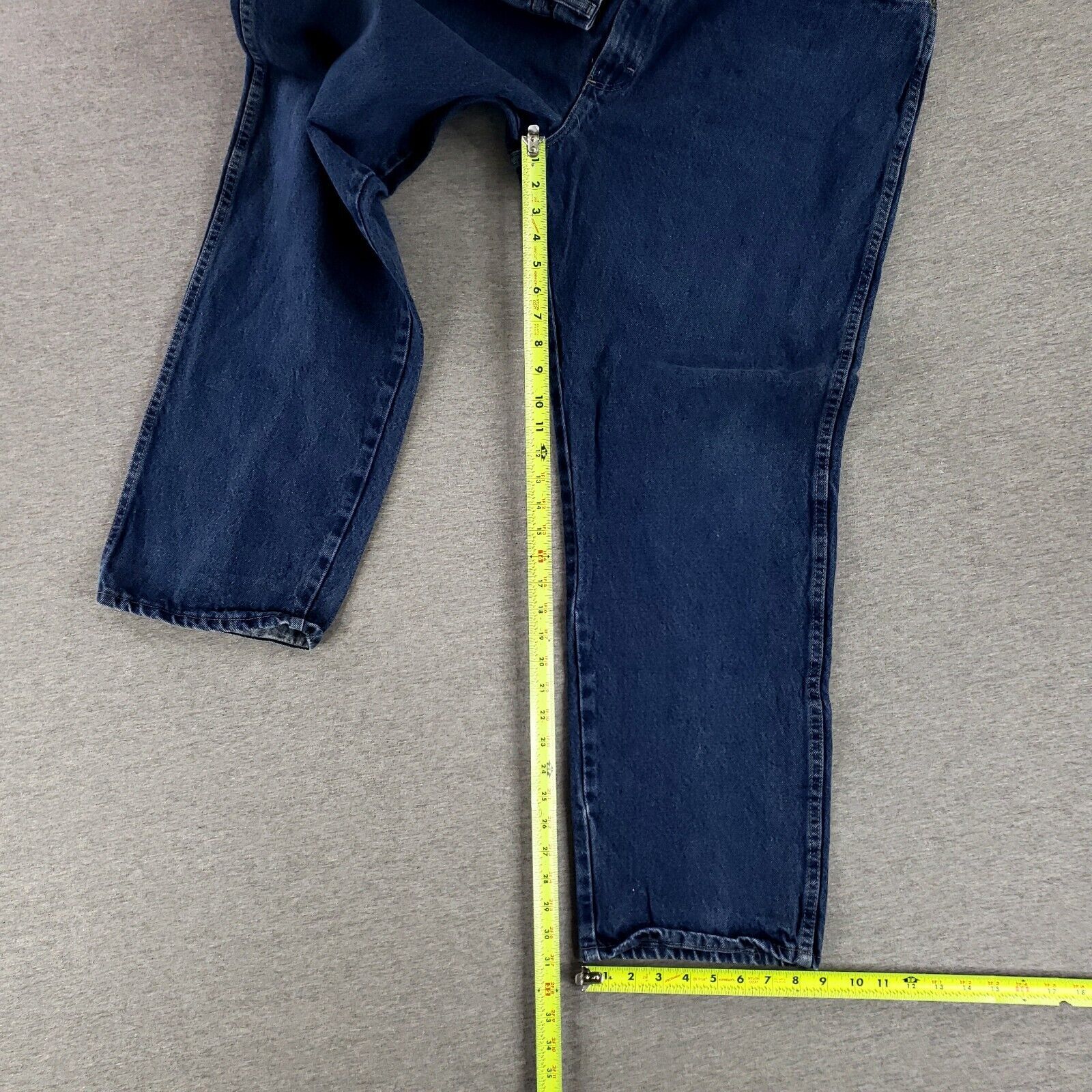 Wrangler 42×32 Rugged Wear Blue Jeans Quality Heavy Denim Work Pants