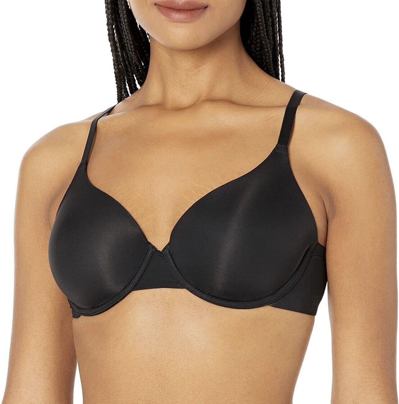 Classic T-Shirt Bras (Set of 2) 34DD Black Amazon Essentials NWT FREE SHIPPING