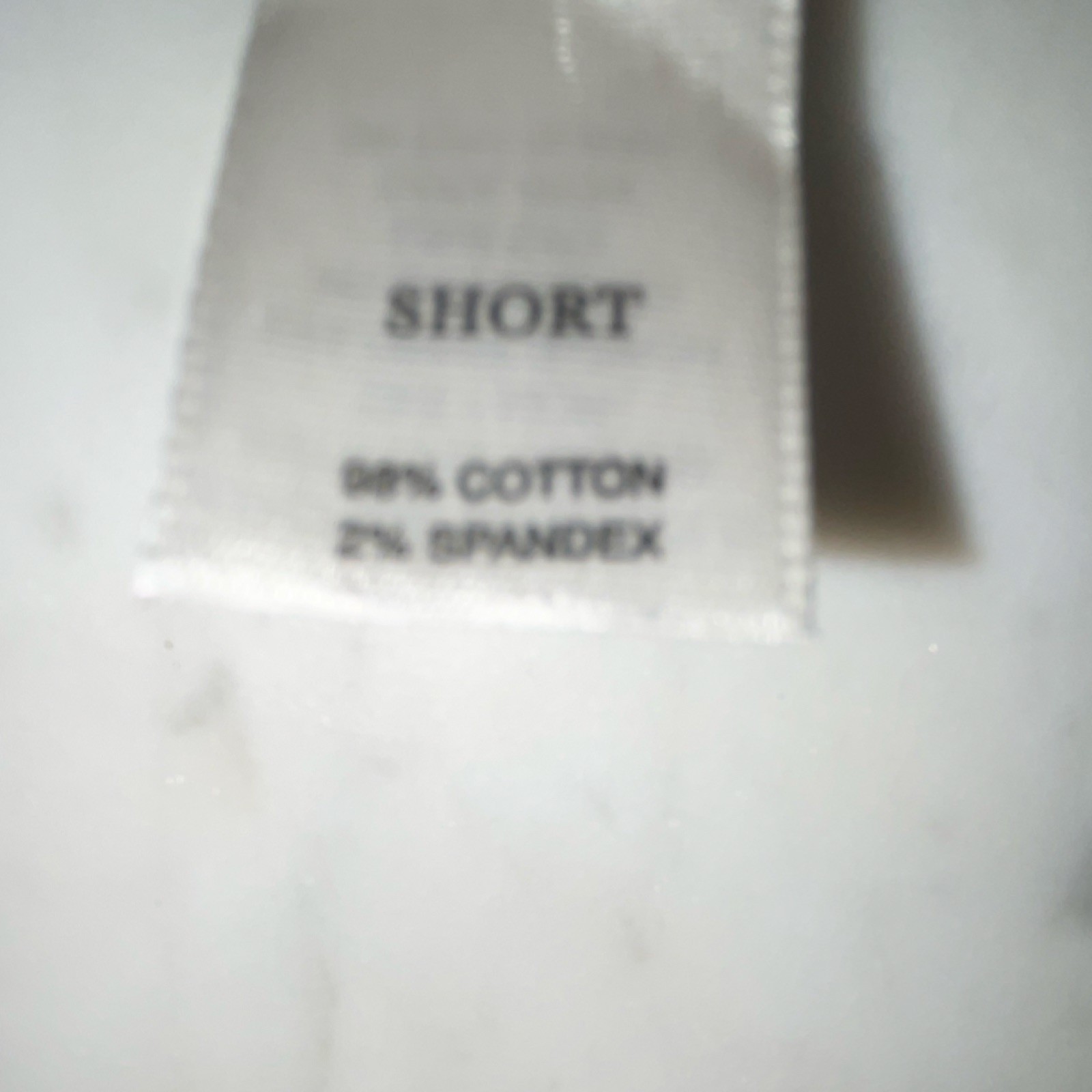 White House Black Market Chino Shorts Women 6 White Mid Rise 4in Pockets